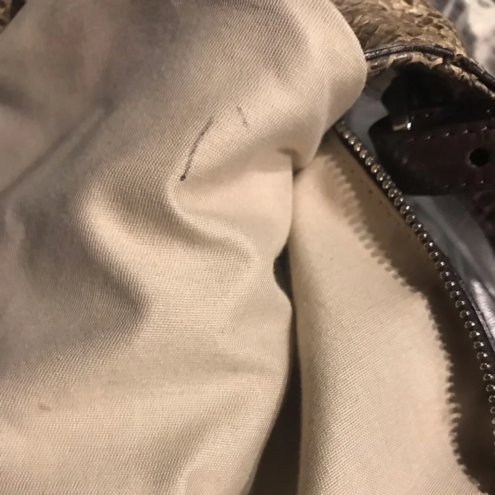 Michael‎ Kors Snakeskin Skorpios Ring Hobo